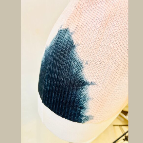 Proenza Schouler Pink Dip Tie Dye Long Sleeve Top - Size M - Picture 9 of 14